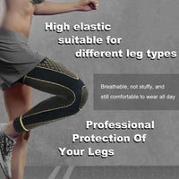 Copper Comfort Compression Knee Sleeves (2-Pack)